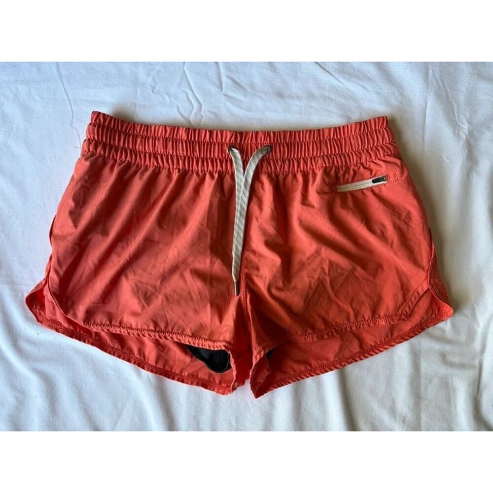 Vuori Women's Clementine Short 2.5 in – Terracotta / Brick Orange - Large